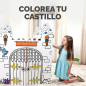 Fellowes Castillo XL para Pintar - Carton Corrugado FSC - Puertas Interactivas - Bordes Redondeados - Montaje sin Adhesivos - 94