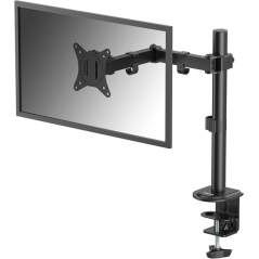 Fellowes Everyday Soporte de Mesa con Brazo Articulado para Monitores hasta 32" y 9kg - Fijacion con Abrazadera o Tornillos - Ge