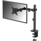 Fellowes Everyday Soporte de Mesa con Brazo Articulado para Monitores hasta 32" y 9kg - Fijacion con Abrazadera o Tornillos - Ge