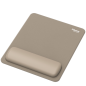 Fellowes Breyta Alfombrilla con Reposamuñecas - Revestimiento Antipolvo - Proteccion Antimicrobiana - Tacto Suave - Fabricado co