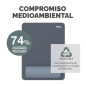 Fellowes Breyta Alfombrilla con Reposamuñecas XL - Revestimiento Antipolvo - Proteccion Antimicrobiana - Tacto Suave - Fabricado