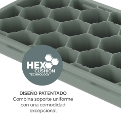 Fellowes Breyta Alfombrilla con Reposamuñecas XL - Revestimiento Antipolvo - Proteccion Antimicrobiana - Tacto Suave - Fabricado