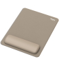 Fellowes Breyta Alfombrilla con Reposamuñecas XL - Revestimiento Antipolvo - Proteccion Antimicrobiana - Tacto Suave - Fabricado