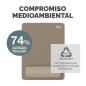 Fellowes Breyta Alfombrilla con Reposamuñecas XL - Revestimiento Antipolvo - Proteccion Antimicrobiana - Tacto Suave - Fabricado
