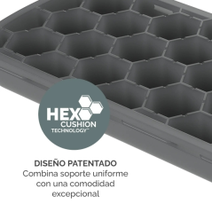 Fellowes Breyta Reposamuñecas para Raton - Proteccion Antibacteriana Microban - Revestimiento Antipolvo - Tacto Suave - Soporte
