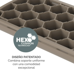 Fellowes Breyta Reposamuñecas para Raton - Proteccion Antibacteriana Microban - Revestimiento Antipolvo - Tacto Suave - Soporte