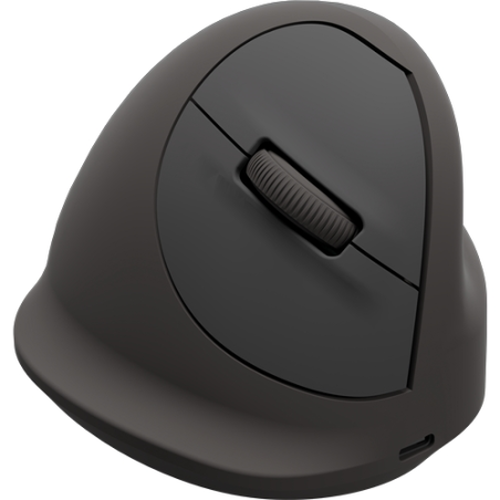 Souris sans fil verticale ergonomique Fellowes Breyta Plus 2400 dpi - Taille moyenne - Bluetooth®, dongle USB et connexion filai