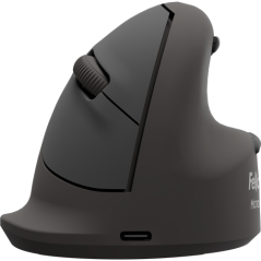 Souris sans fil verticale ergonomique Fellowes Breyta Plus 2400 dpi - Grande taille - Bluetooth®, dongle USB et connexion filair