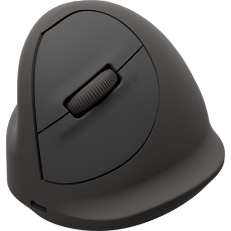 Souris sans fil verticale ergonomique Fellowes Breyta Plus 2400 dpi - Grande taille - Bluetooth®, dongle USB et connexion filair