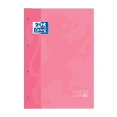 ✅ LOT de 5 Oxford School Classic Carnet de Rechange - Format A4 - Couverture Souple - Collé - Grille 5x5 - 80 F en stock
