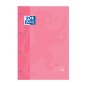 LOT de 5 Oxford School Classic Carnet de Rechange - Format A4 - Couverture Souple - Collé - Grille 5x5 - 80 Feuilles - Couleur