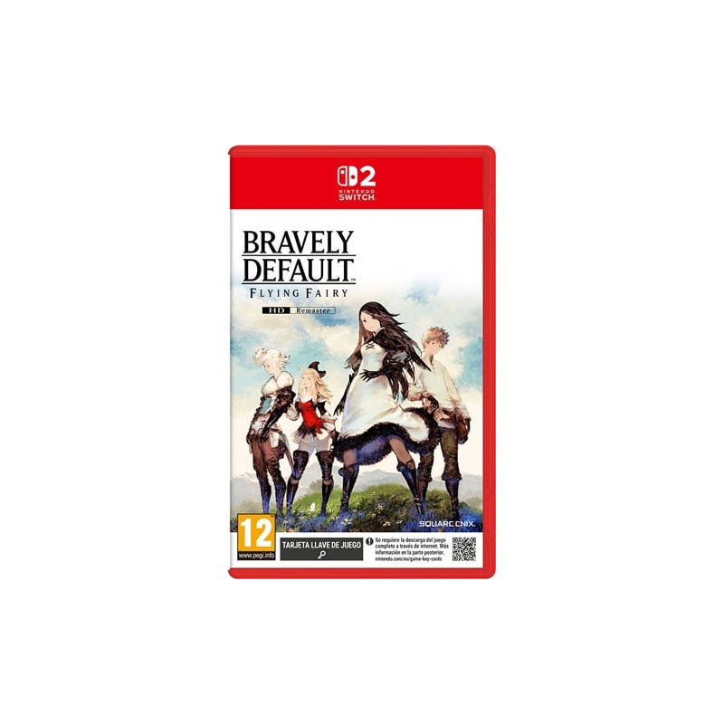 Bravely Default Flying Fairy, jeu vidéo Nintendo pour console Nintendo Switch - Genre : JRPG - PEGI 12
