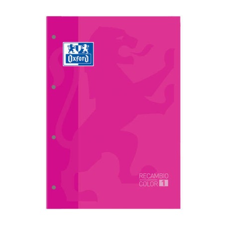 ✅ LOT de 5 Cahier de remplacement classique Oxford School - Format A4 - Couverture souple - Collé - Grille 5x5 en stock