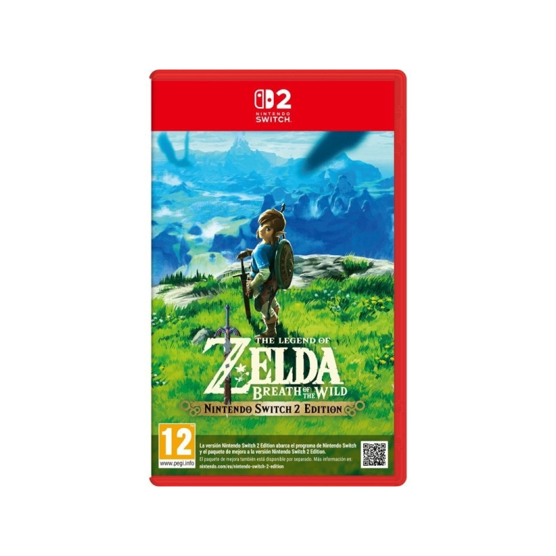 Jeu vidéo Nintendo Zelda Breath of the Wild pour console Nintendo Switch - Genre Aventure/Monde ouvert/Action - PEGI 12
