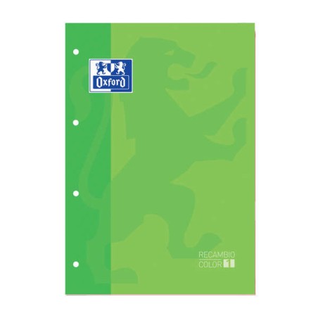✅ LOT de 5 Oxford School Classic Carnet de Rechange - Format A4 - Couverture Souple - Collé - Grille 5x5 - 80 F en stock