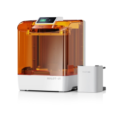 Imprimante 3D résine Creality Halot-X1 Combo + unité d'alimentation automatique (AFU) - Dimensions : 21,168 x 11,837 x 20 cm - V