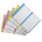 Elba Bristol Lot de 10 feuilles A5 de 27 étiquettes pour dossiers suspendus n° 8 14,4 x 6 mm - Matériau Bristol résistant - Form