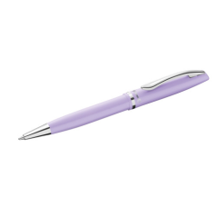 Stylo bille Pelikan Jazz Pastel Twist - Pointe moyenne - Corps laqué - Rechargeable - Lavande pastel