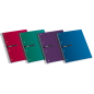 LOT de 5 Enri Status A4+ Europeanbook - Couverture Extra Rigide Résistante - 120 Feuilles de Papier de Haute Qualité - Grille 5x