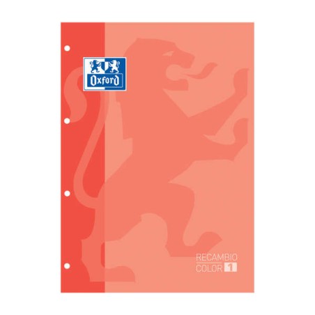 ✅ LOT de 5 Oxford School Classic Carnet de Rechange - Format A4 - Couverture Souple - Collé - Grille 5x5 - 80 F en stock