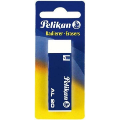 Pelikan Eraser AL20 pour crayons - Convient à toutes les surfaces - Sans latex - Sans phtalates