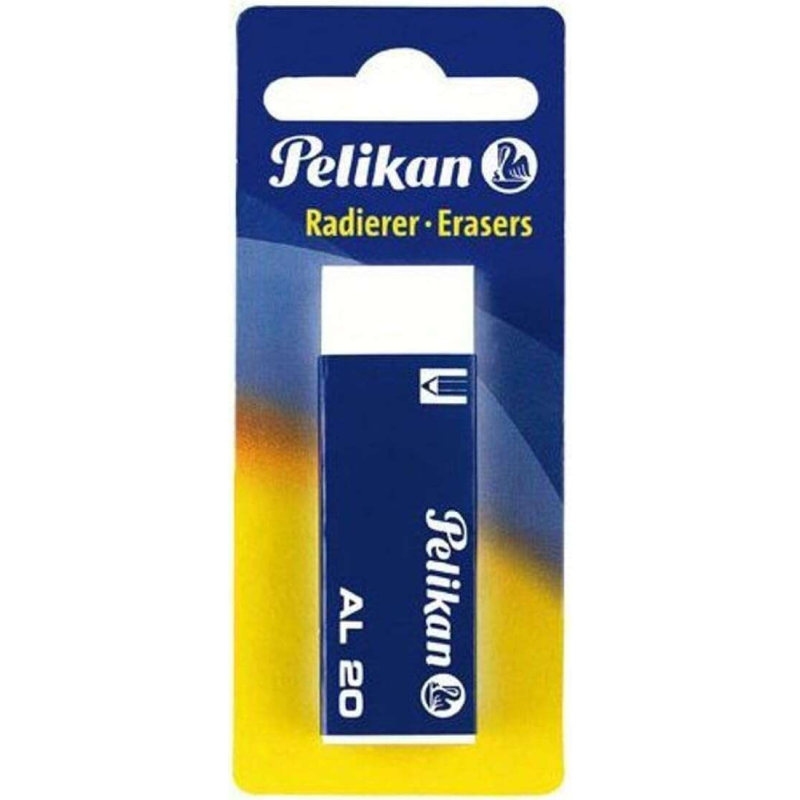 Pelikan Eraser AL20 pour crayons - Convient à toutes les surfaces - Sans latex - Sans phtalates