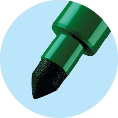 Pelikan Boite de 12 Feutres Scolaires Colorella Duo C407 10+2 Couleurs - Double Pointe Fine 1mm et Épaisseur 2mm - Lavable