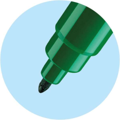 Pelikan Boite de 12 Feutres Scolaires Colorella Duo C407 10+2 Couleurs - Double Pointe Fine 1mm et Épaisseur 2mm - Lavable