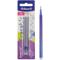 Pelikan Blister 2 Recharge pour Gomme Erase 2.0 - Présentation sur Carte Blister - Couleur Bleu