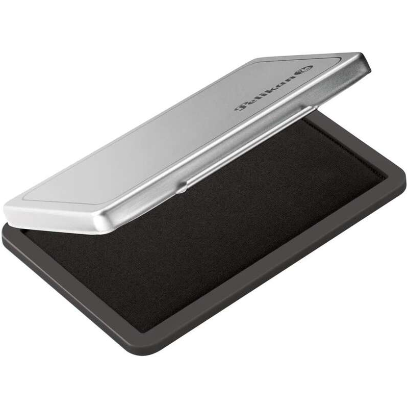 Pelikan Tampon Pelikan N.2 7x11cm - Idéal pour tampons de bureau - Format compact - Encre de haute qualité - Couleur noire