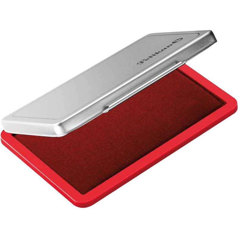 Pelikan Tampon Pelikan N.2 7x11cm - Idéal pour marquer des documents - Encre de haute qualité - Facile à recharger - Couleur rou
