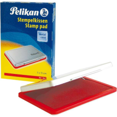 Pelikan Tampon Pelikan N.2 7x11cm - Idéal pour marquer des documents - Encre de haute qualité - Facile à recharger - Couleur rou