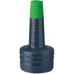 Encre de scellement sans huile Pelikan - 28 ml - Séchage rapide - Résistante à l'eau - Couleur vert intense