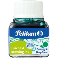 Pelikan China Ink 523 10ml N.7 - Flacon de 10ml - Idéal pour le dessin et la calligraphie - Résistant à l'eau et séchage rapide