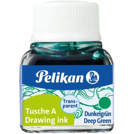 Pelikan China Ink 523 10ml N.7 - Flacon de 10ml - Idéal pour le dessin et la calligraphie - Résistant à l'eau et séchage rapide