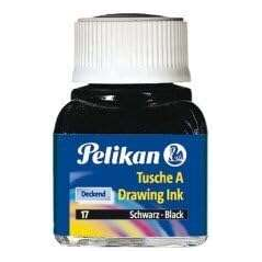 Encre de Chine Pelikan 523 10 ml – Haute qualité – Résistante à l'eau – Idéale pour le dessin et la calligraphie – Couleur Sienn