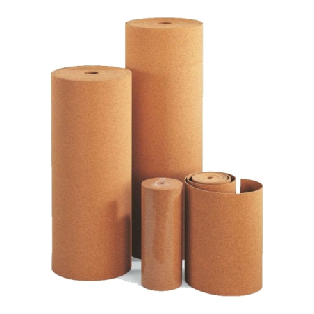 Rouleau de liège Faibo - Dimensions : longueur 10 m, largeur 1 m, épaisseur 5 mm