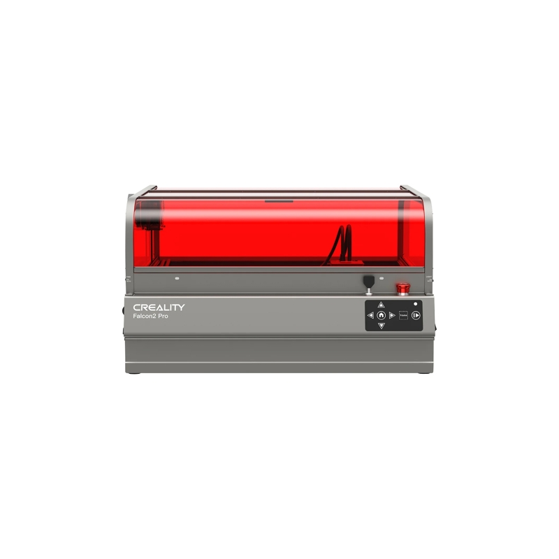 Graveur et découpeur laser Creality Falcon 2 Pro 40 W - Laser de classe 1 (FDA) - Zone de travail 400 x 415 mm - Découpe de nomb