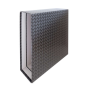 LOT de 20 Elba Boîtes de classement et dossiers à anneaux – Format folio – Dos de 85 mm – Matériau en carton laminé – Couleur no