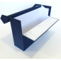 LOT de 3 Boîte de transfert résistante Elba 39,6x25,4 cm - Couvercle avec fermeture à pression - Poignée ergonomique pour un tra