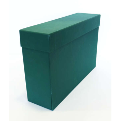 LOT de 3 Boîte de Transfert Résistante Elba 39,6x25,4cm - Avec Couvercle à Fermeture Sécurisée - Idéale pour Classer des Documen