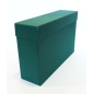 LOT de 3 Boîte de Transfert Résistante Elba 39,6x25,4cm - Avec Couvercle à Fermeture Sécurisée - Idéale pour Classer des Documen