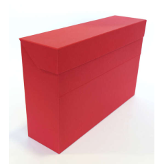 LOT de 3 Boîte de Transfert Résistante Elba 39,6x25,4cm - Couvercle avec Verrouillage de Sécurité - Poignée Ergonomique - Couleu