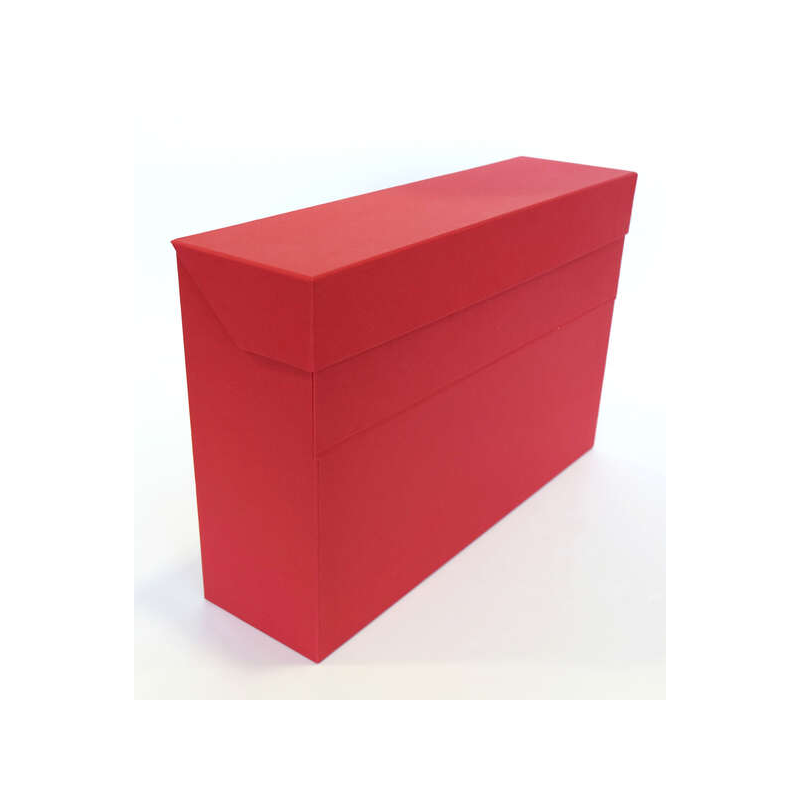 LOT de 3 Boîte de Transfert Résistante Elba 39,6x25,4cm - Couvercle avec Verrouillage de Sécurité - Poignée Ergonomique - Couleu