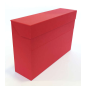 LOT de 3 Boîte de Transfert Résistante Elba 39,6x25,4cm - Couvercle avec Verrouillage de Sécurité - Poignée Ergonomique - Couleu