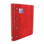 Classeur européen Oxford Classic A4+ - Couverture extra rigide résistante - Dos 45 mm - Anneaux 4Dx35 mm - Recharge 5x5 incluse