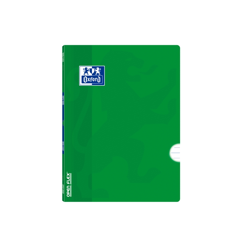 LOT de 10 Oxford School Classic Openflex A4 Agrafé Carnet - Couverture Plastique Robuste - 1 Ligne avec Marge - 48 Feuilles de P