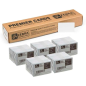 Zebra Pack de 500 Cartes PVC Imprimables Blanches Originales - Format CR-80 86x54mm - 104523-111