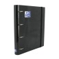 Classeur européen Oxford Classic A4+ - Couverture extra rigide résistante - Dos 45 mm - Anneaux 4Dx35 mm - Recharge 5x5 incluse