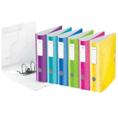 Leitz Lot de 10 Classeurs A4 Wow
